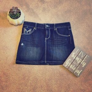 NWOT Maurices Denim Mini Skirt